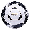 Baden | Vero | Thermal Bonded Soccer Ball | PU Cover with Dimpled Swirl Texture | All-Weather High-Performance Durability for Practice or Match…