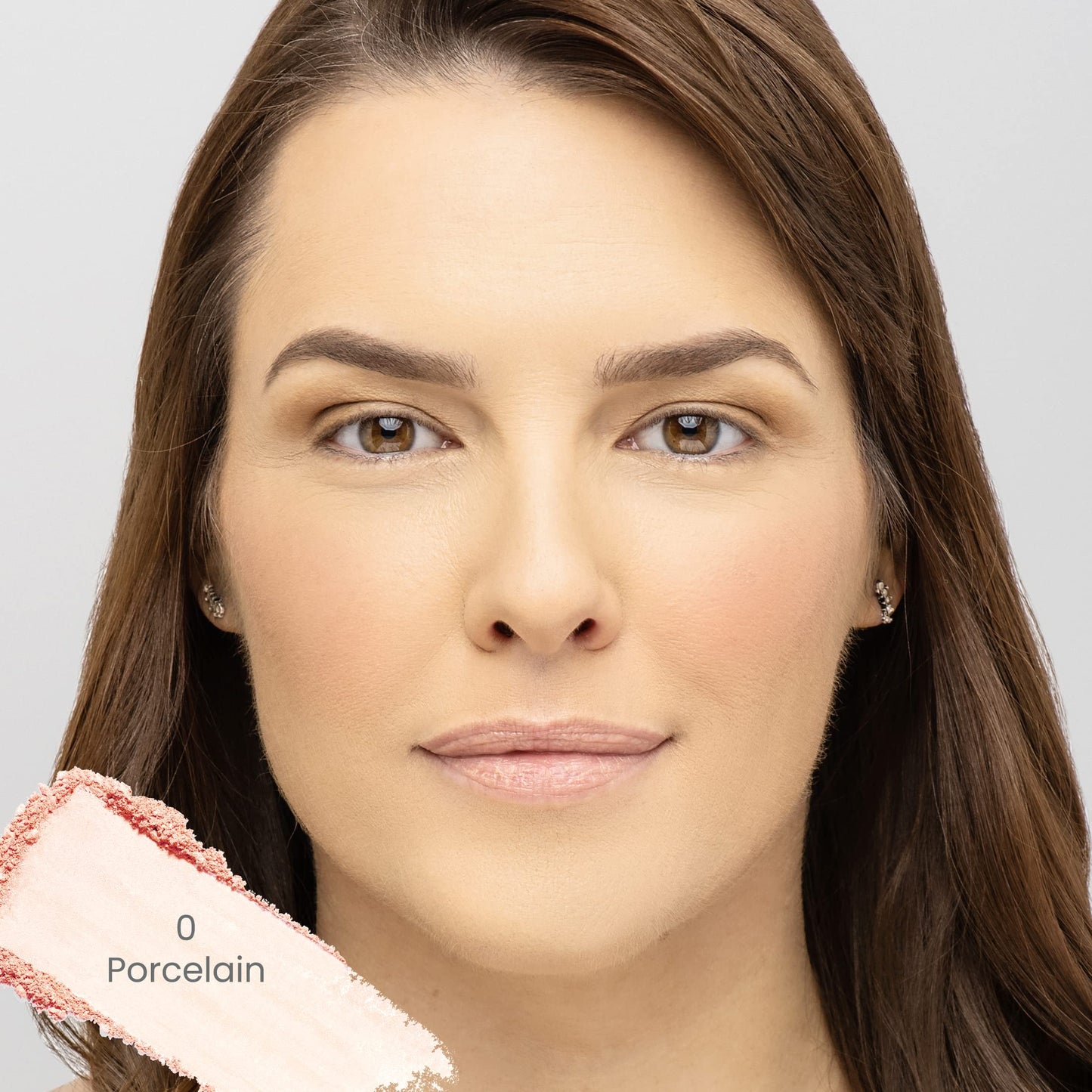 True + Luscious Sheer Halo Complexion Powder in Porcelain - Talc-Free Setting & Foundation Powder - Oil Control Mineral Pressed Powder with Kaolin