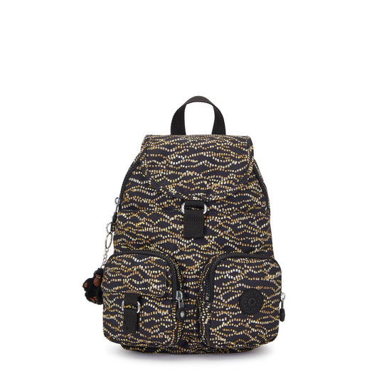 Kipling Lovebug Small Printed Backpack Disco Glam