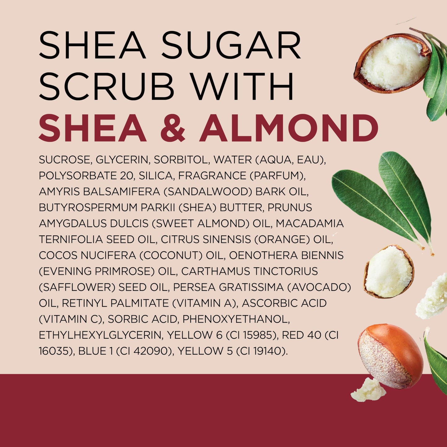 Dr. Teal's Shea Sugar Scrub Shea Butter & Almond Oil 19 Ounce Jar