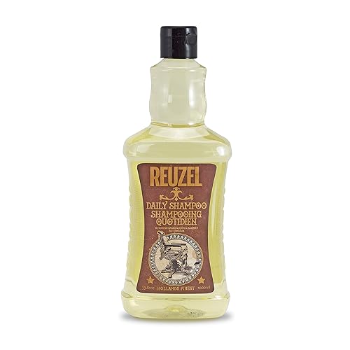 Reuzel Daily Shampoo, Cleanses Hair and Scalp, 33.81 oz