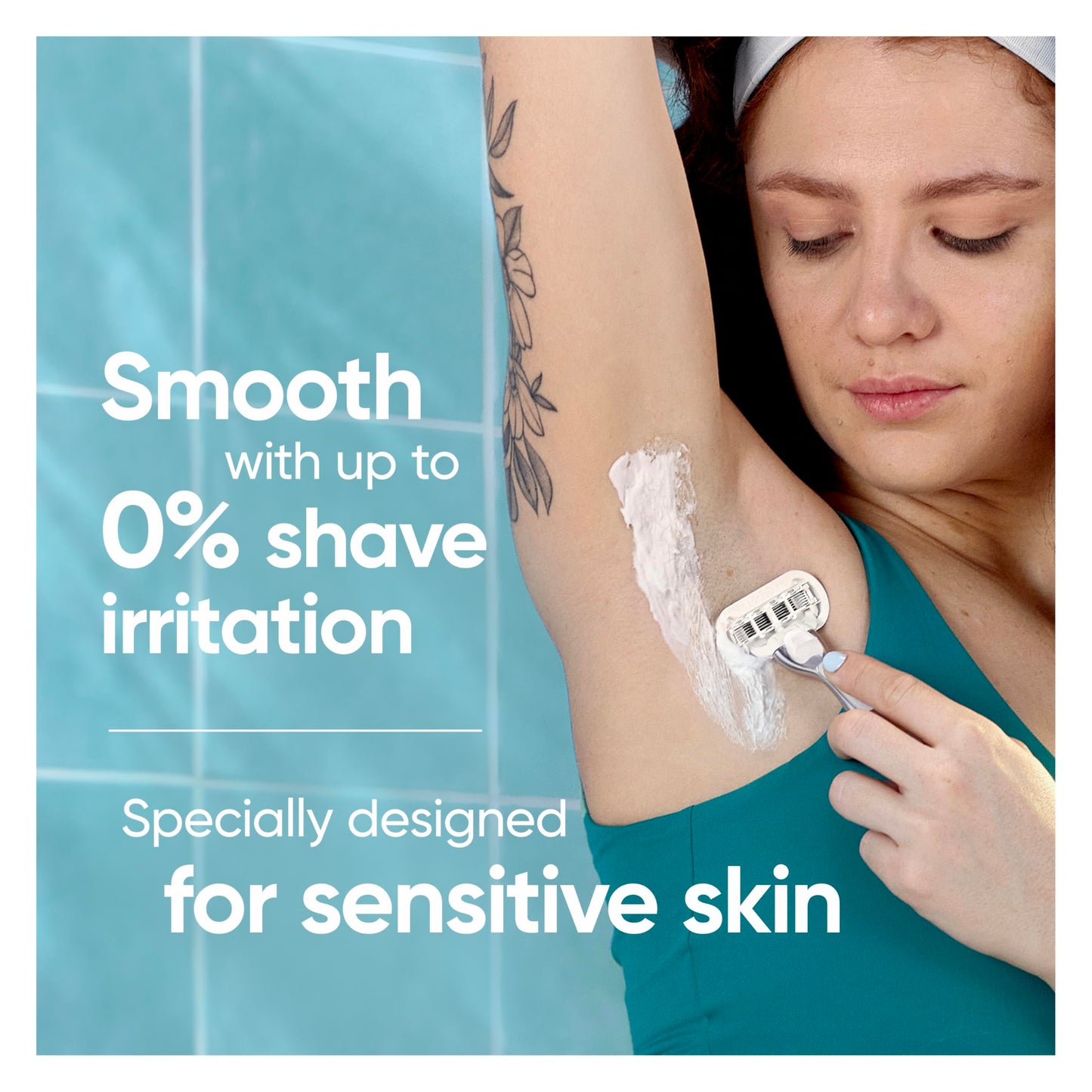 Gillette Venus Extra Smooth Sensitive Womens Razor Blade Refills, 6 Count, Designed for Women with Sensitive Skin Beauty and Personal Care Gillette Venus