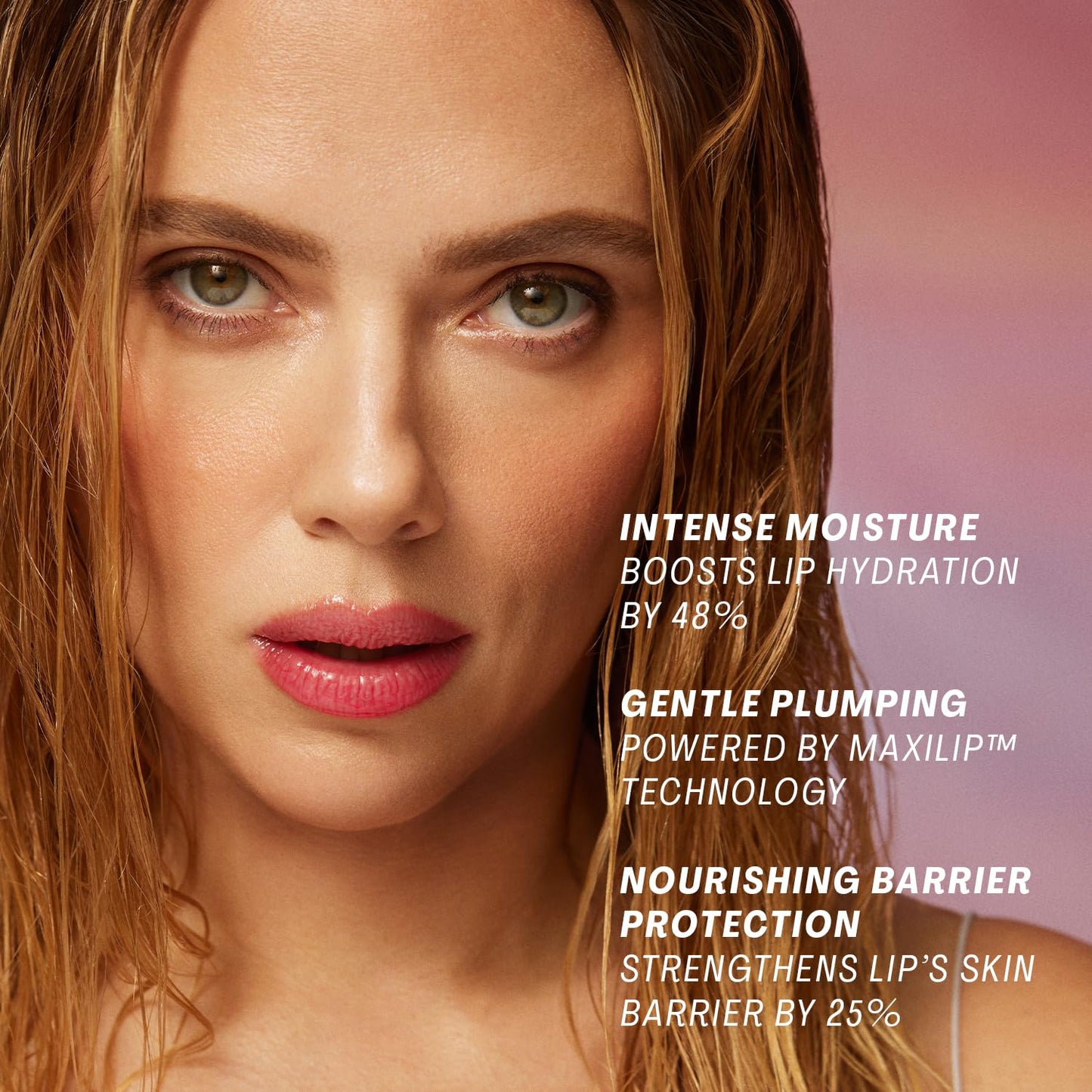 The Outset Lip Oasis Hydrating Lip Balm, Glossy Moisturizing Lip Treatment for Dry, Sensitive Lips, Clean, Vegan & Gluten-Free, Sheer Tint Sun Kiss