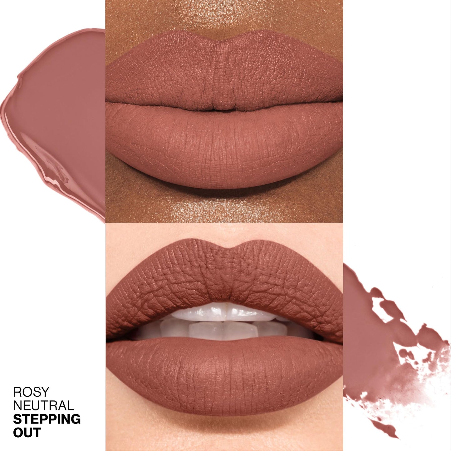 Smashbox Always On Longwear Matte Liquid Lipstick| Long Lasting, Waterproof + Non-Drying, 0.13 Fl Oz,Stepping Out