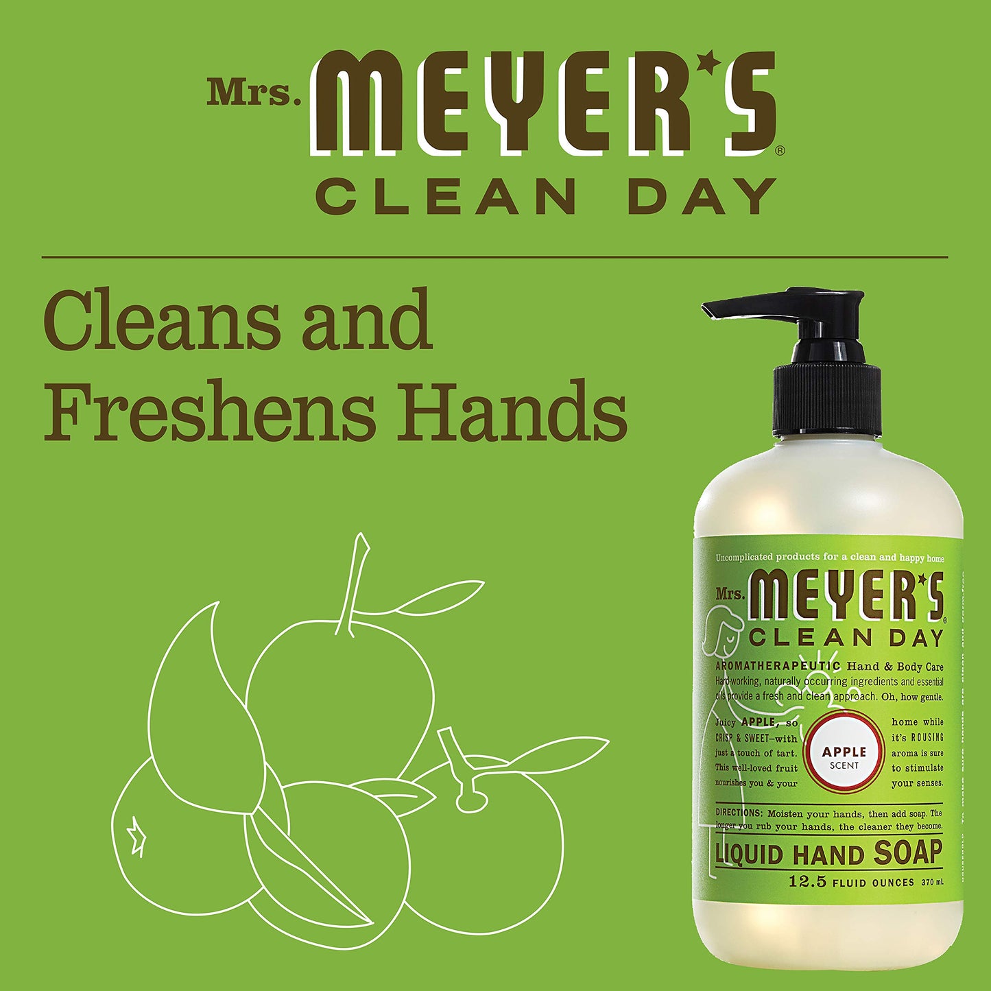 12.50 Oz Liquid Hand Soap in Apple