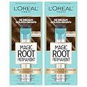 L'Oreal Paris Magic Root Permanent Hair Color Kit, 100% Gray Hair Coverage In Just 10 Minutes, Precision Brush Applicator for Seamless Application, 5G