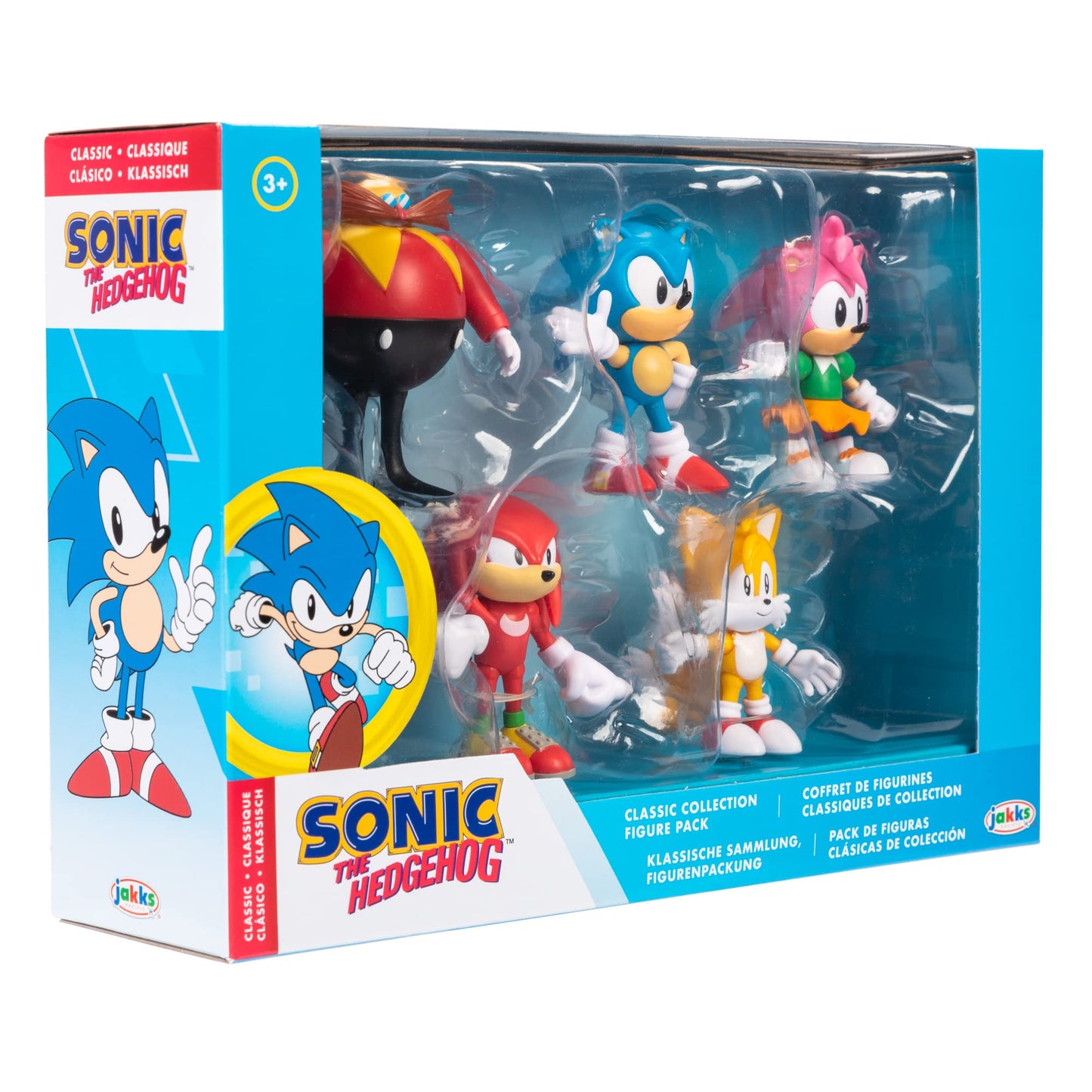 Jakks Pacific LTD Pack of 5 Sonic Figures 6 cm