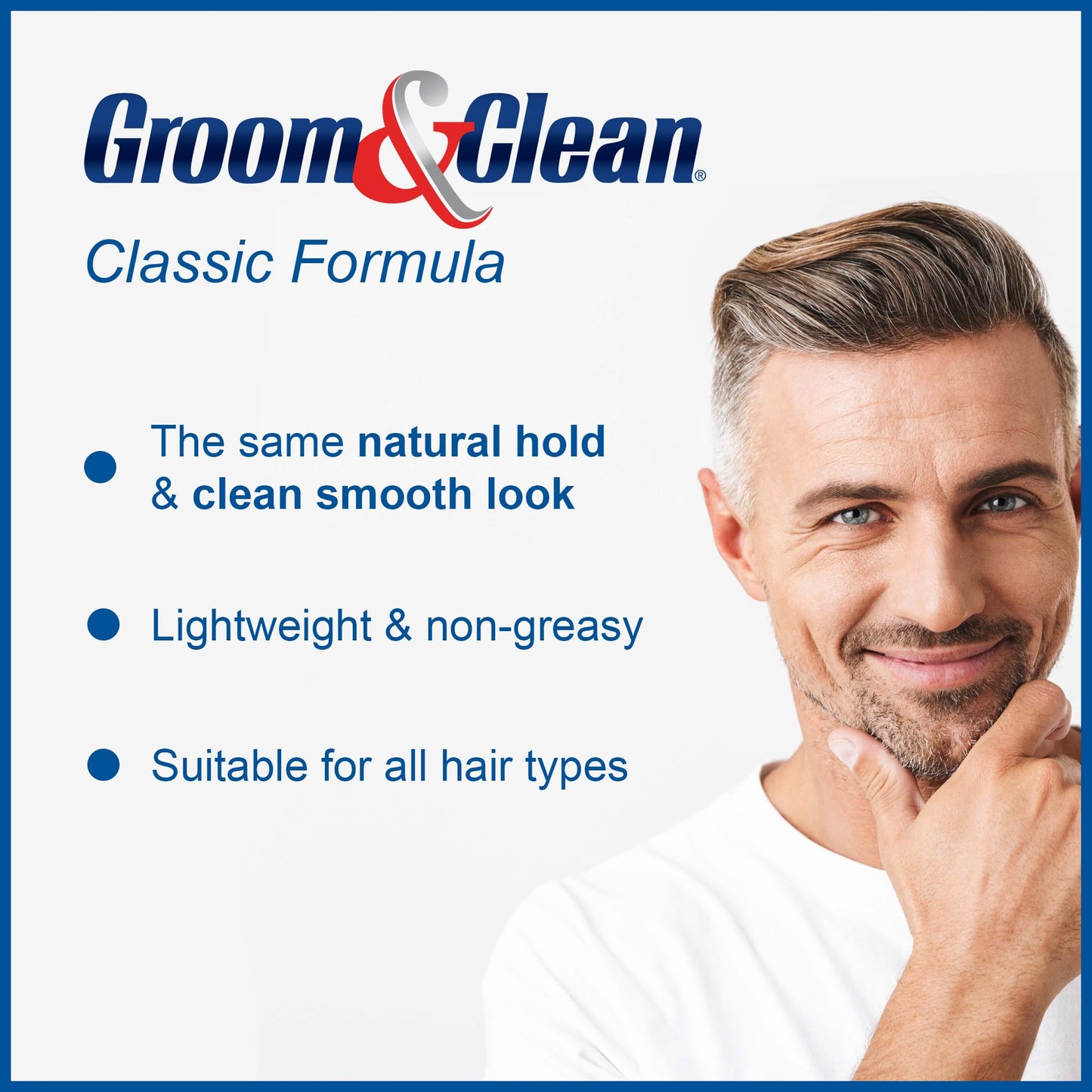 Groom & Clean Hair Styling Pocket for Men, Medium All Day Hold, Non Greasy, No Buildup, Washes Out Easily, 4.5 Oz, Pack of 2 Beauty and Personal Care Groom & Clean