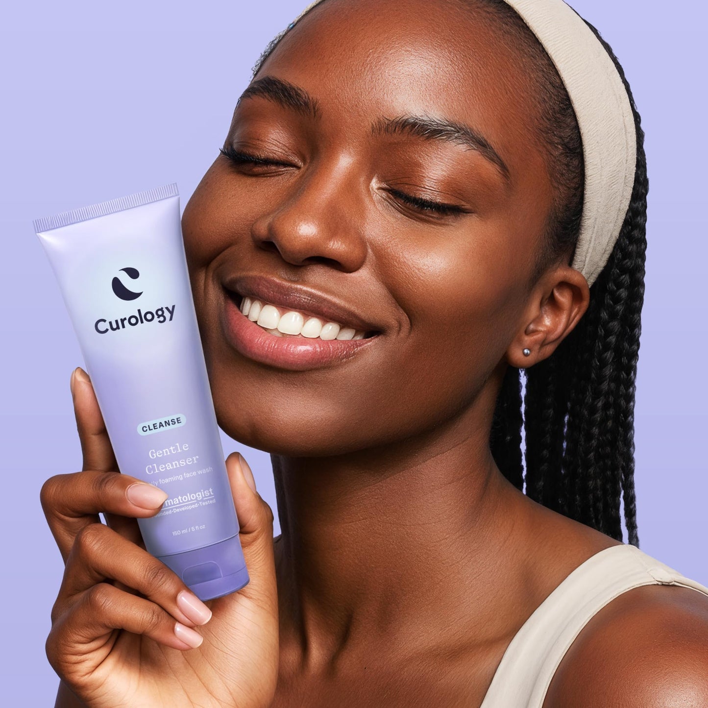 Curology Gentle Facial Cleanser, Hydrating Foaming Face Wash, for Sensitive, Dry or Oily Skin Types, 5 fl oz Beauty and Personal Care Curology