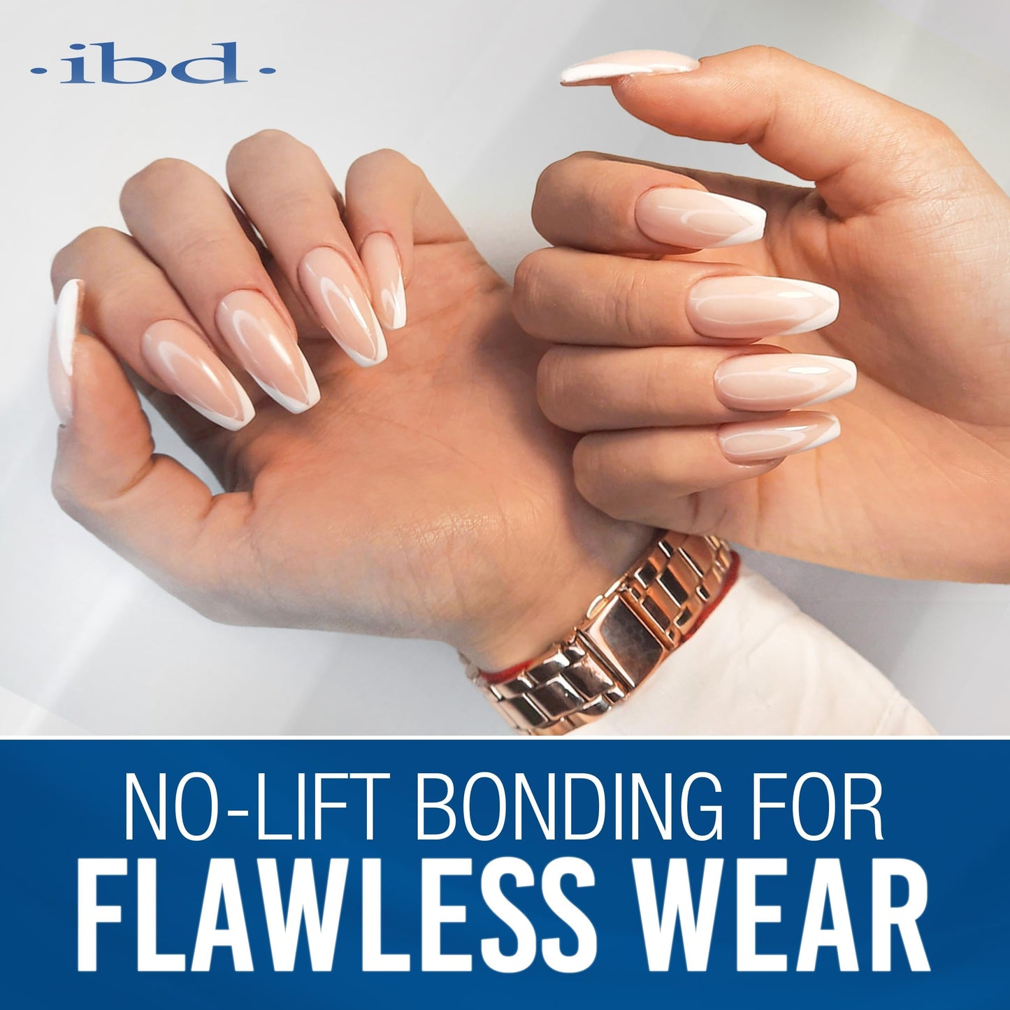 IBD LED/UV Bonder - Nail Primer for Gel Polish and Acrylic Nails, Nail Bonder for Long-Lasting Adhesion, 0.5 oz