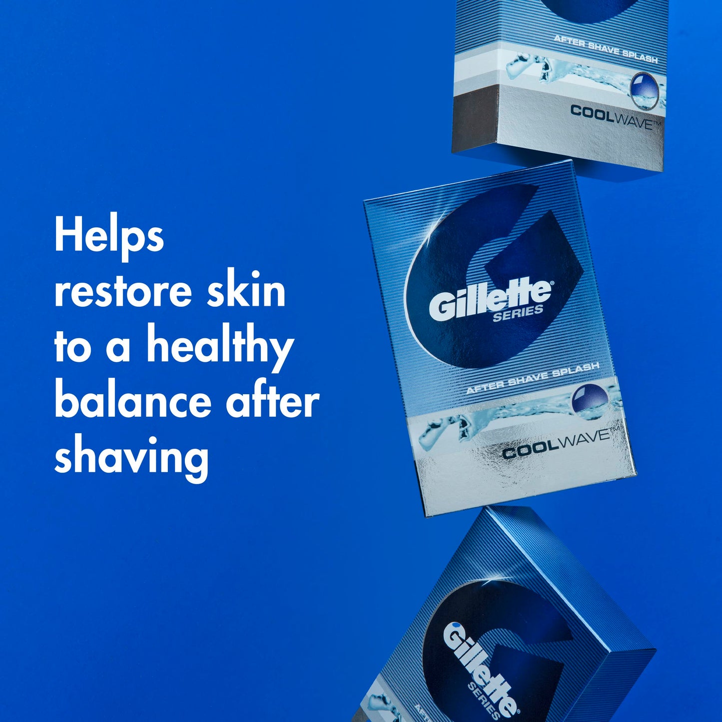 Gillette Series Cool Wave After Shave, Aftershave for Men, After Shave Cologne Men, 3.3 fl oz, 100 ml, After Shave Lotion for Men, Post Shave Balm Beauty and Personal Care Gillette