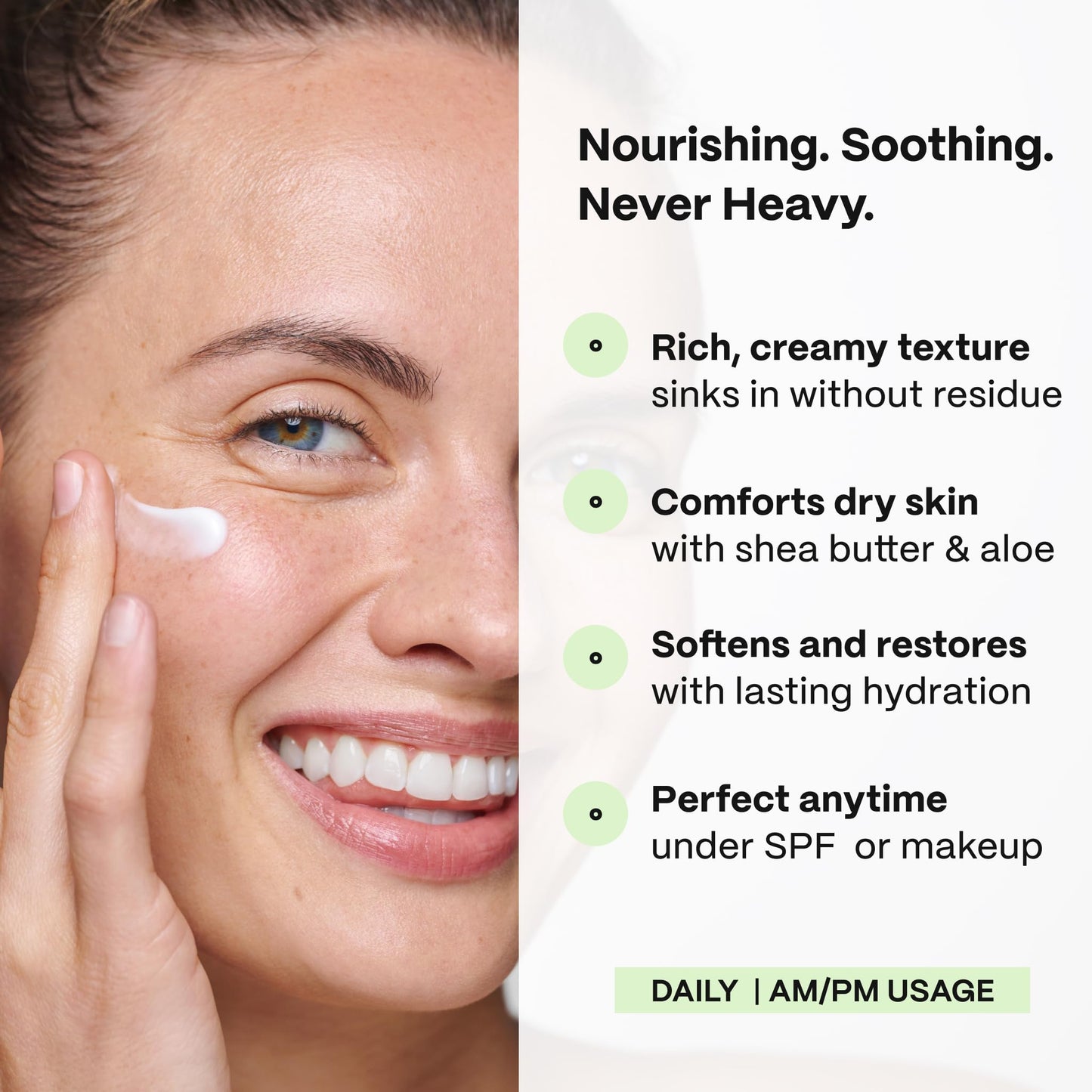 Mad Hippie Face Cream - Age-Defying Face Moisturizer & Skin Tightening Cream with Niacinamide, Advanced Peptides & Argan Oil 1.02 Oz