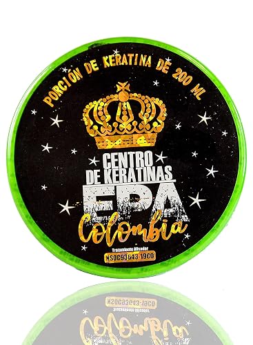EPA COLOMBIA Keratin Minicombo Set - Shampoo, Conditioner, Brush, 200ML Treatment, Thermal Protector Spray for All Hair Types