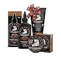 Bossman Essentials Beard Kit for Men, Set of 3 - Beard Oil Jelly, Fortifying Conditioner Cream, Beard Balm - Grooming Growth Care Accessories - Gift