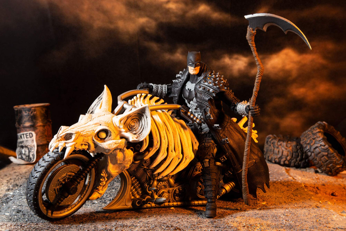 McFarlane Toys DC Multiverse Death Metal Batcycle