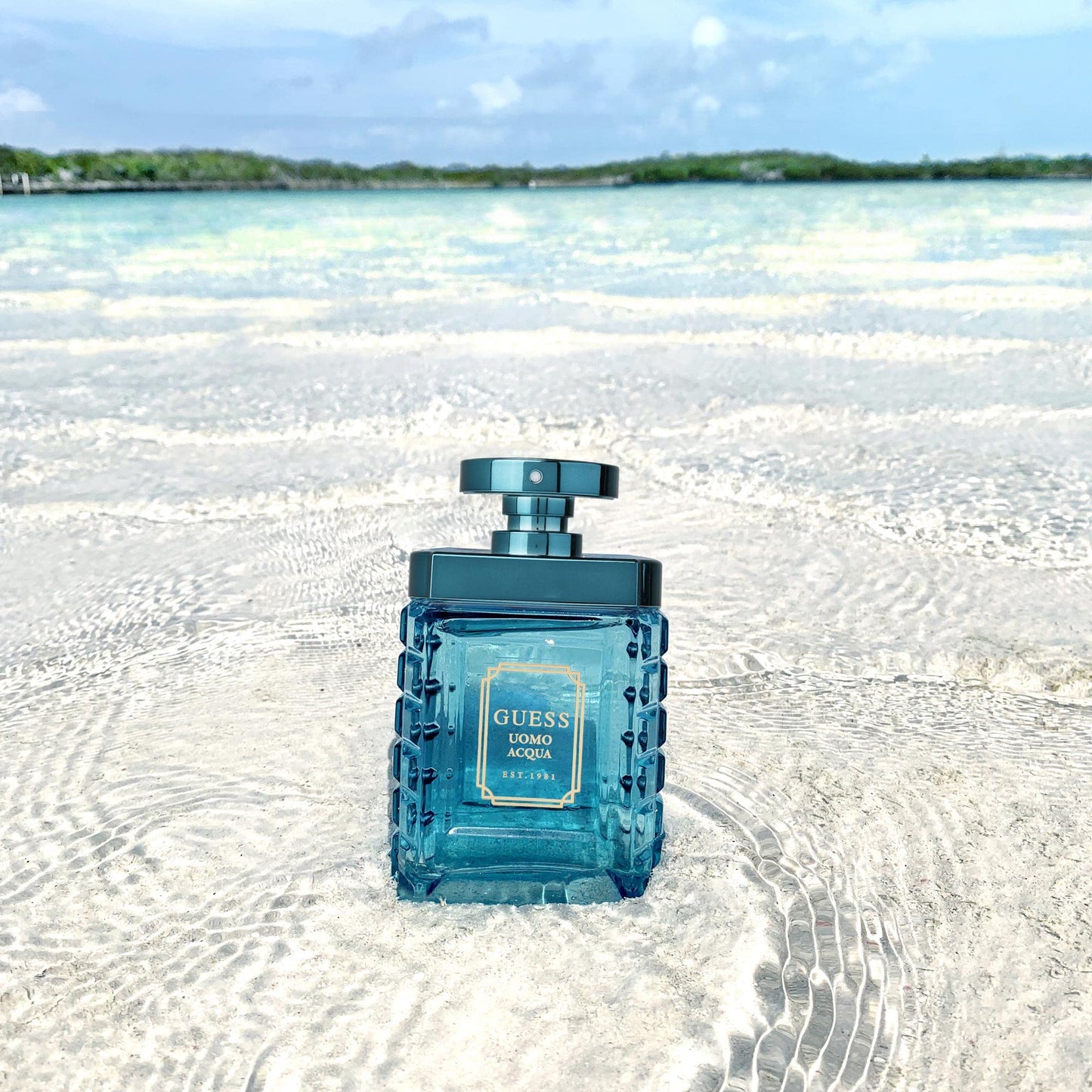 Guess Uomo Acqua Deodorizing Body Spray For Men, 6.0 Oz.