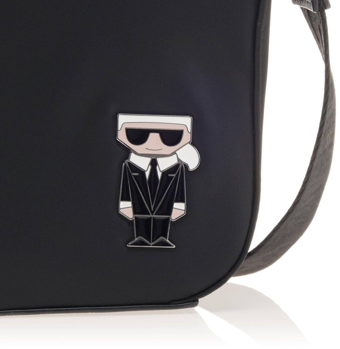 KARL LAGERFELD Paris Women's AMOUR Handbag, BLACK MULTI, 1SZ