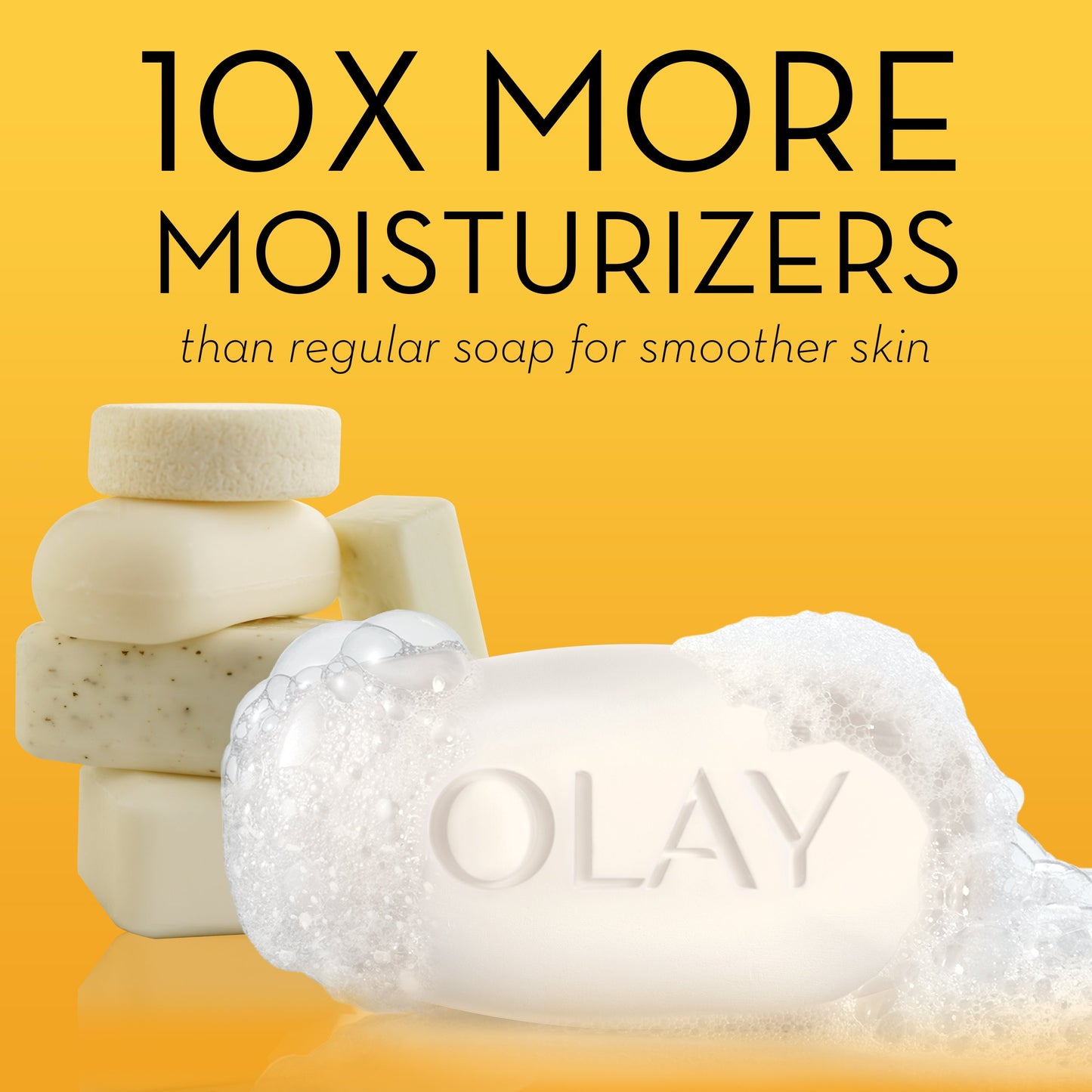 Olay Outlast Ultra Moisture Beauty Bar with Shea Butter, 6 Count (Packaging May Vary)