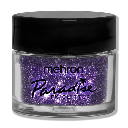 Mehron Makeup Paradise Glitter FX | Professional Cosmetic for Makeup & Art | Vibrant & Shimmering Loose Glitter .25 oz (7 g) (Pastel Lavender)