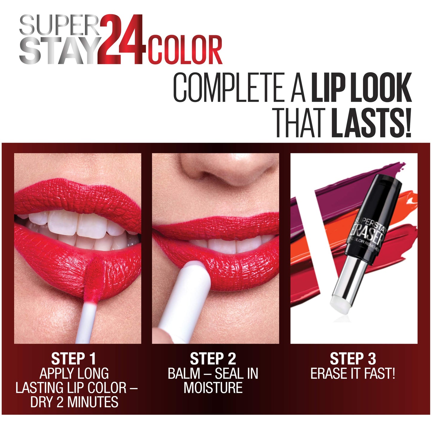 Maybelline Super Stay 24, 2-Step Liquid Lipstick Makeup, Long Lasting Highly Pigmented Color with Moisturizing Balm, Frosted Mauve, Mauve Pink, 1