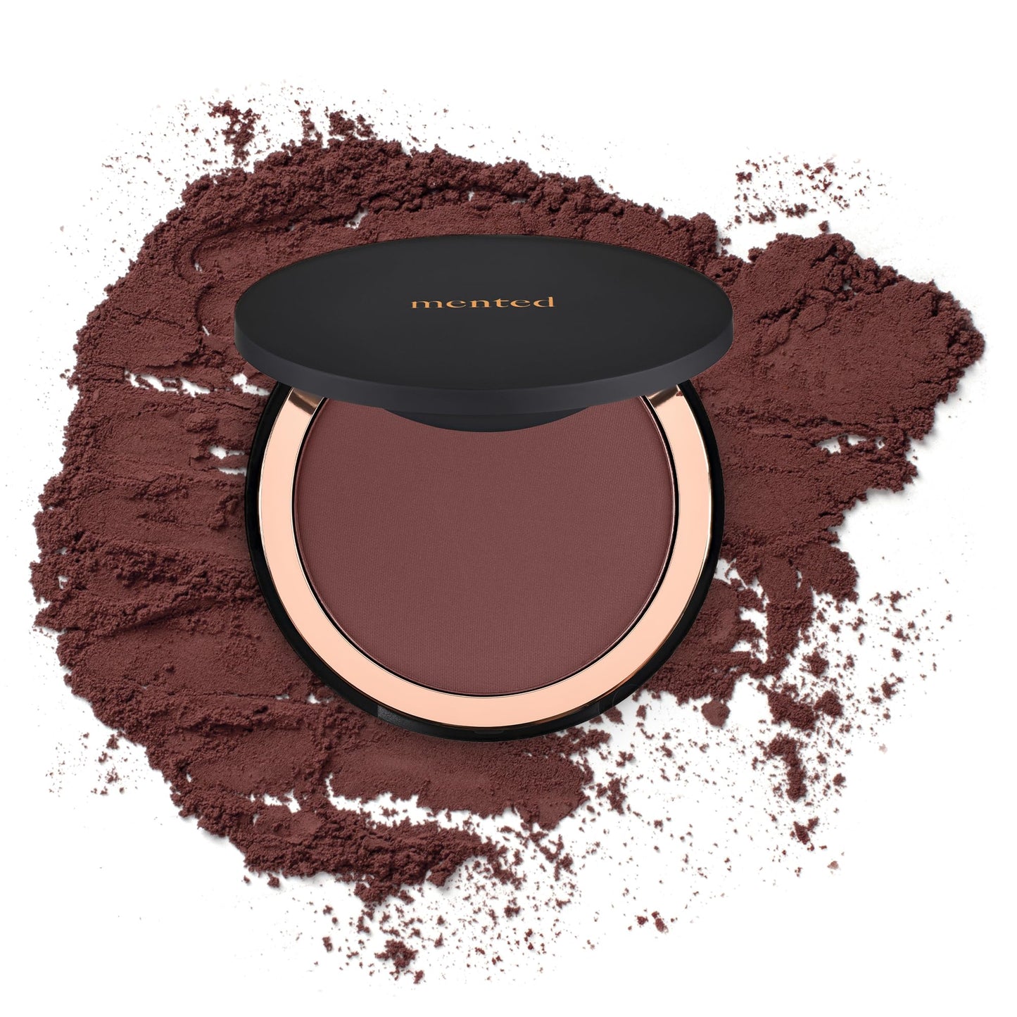 Mented Cosmetics Made in Italy, Cruelty Free Makeup, Vegan, Paraben Free, Shimmer Bronzer, Highlighter Bronzing Powder Palette for Face with Vitamin E