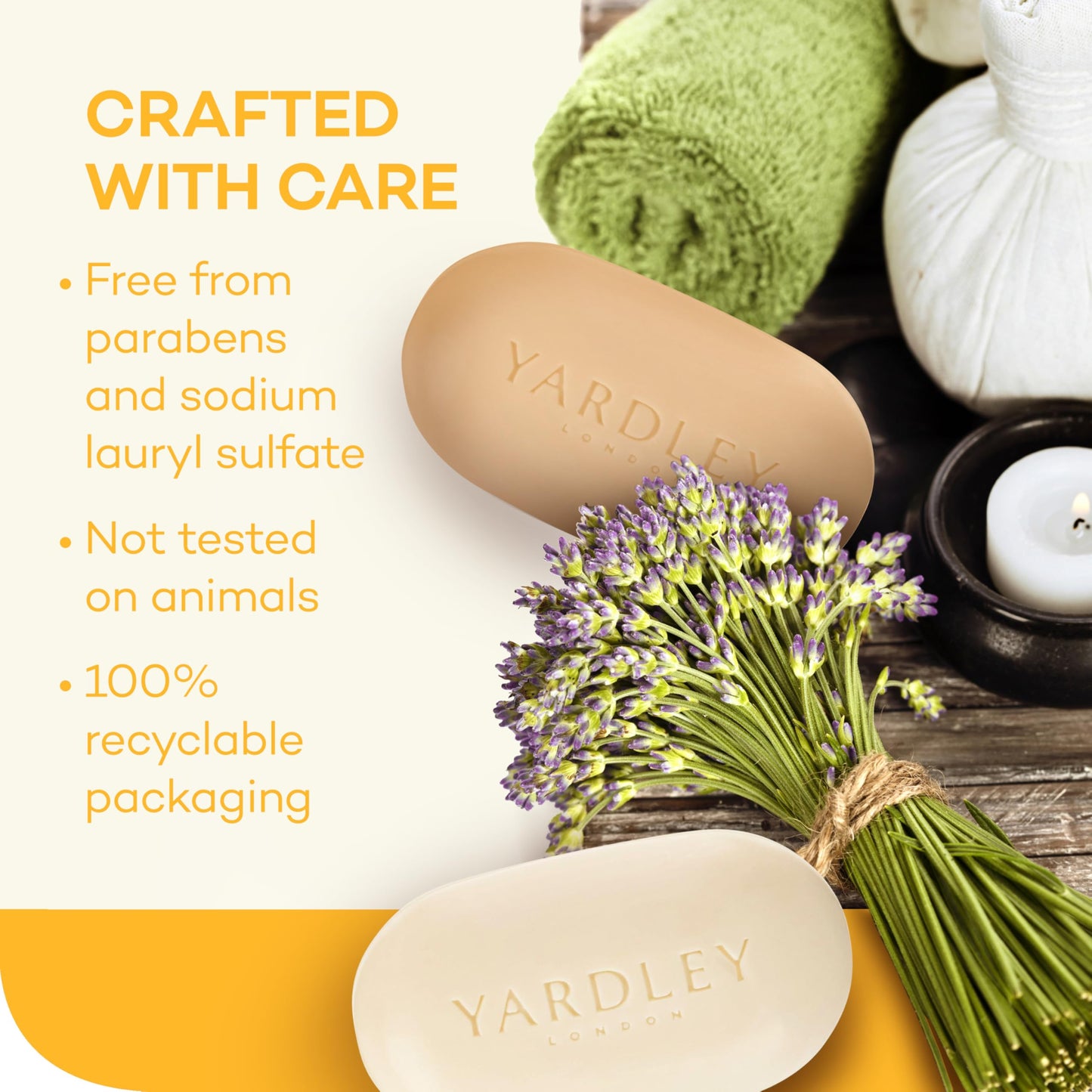 Yardley, London Vitamin C Bath Bar, 4 Ounce Beauty & Personal Care Yardley