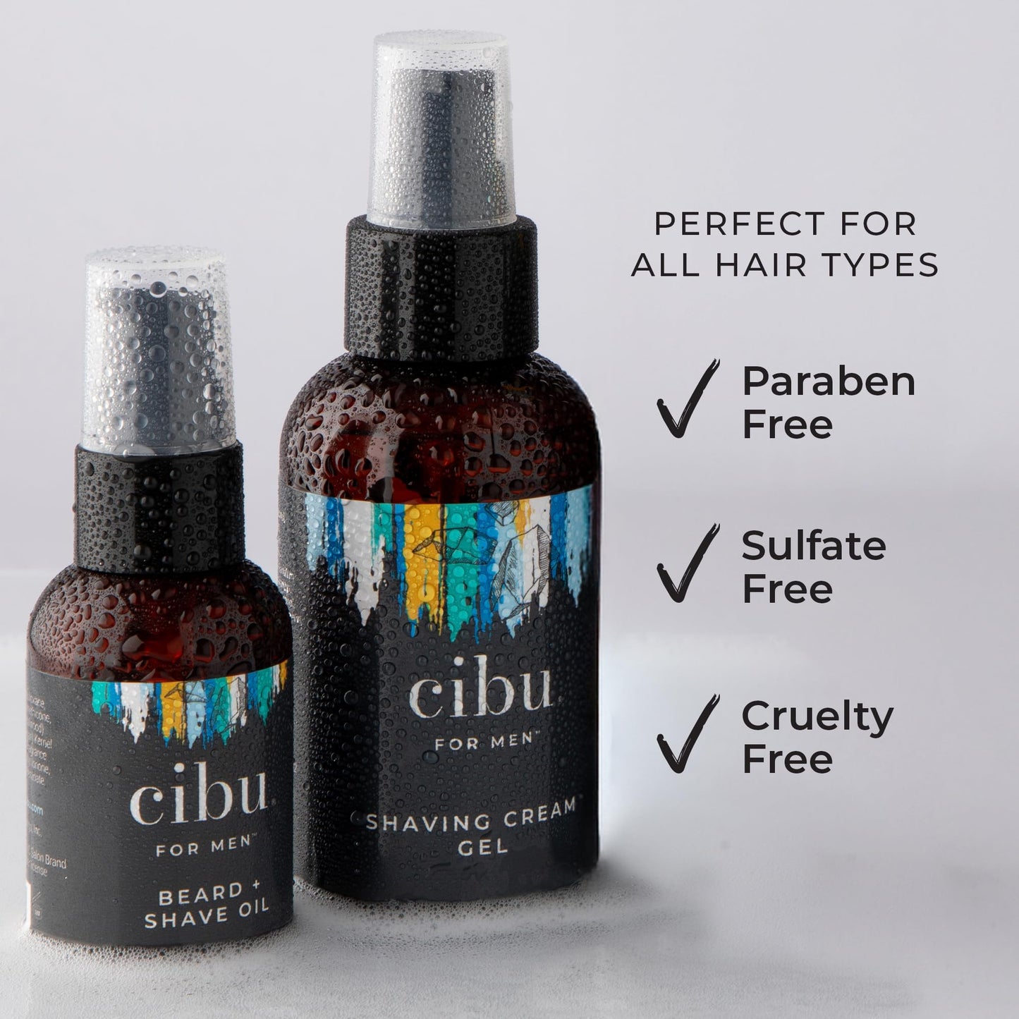 Cibu for Men Shaving Cream Gel 4.4 oz - Smooth Glide Shave Cream for Men with Shea Butter, Aloe, and Nourishing Oils to Protect Skin and Reduce Beauty and Personal Care CIBU