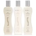 BioSilk Silk Therapy Trio Gift Set: Silk Infused Shampoo, Conditioner & Serum for All Hair Types, Restores & Maintains Hair Health, Paraben & Sulfate