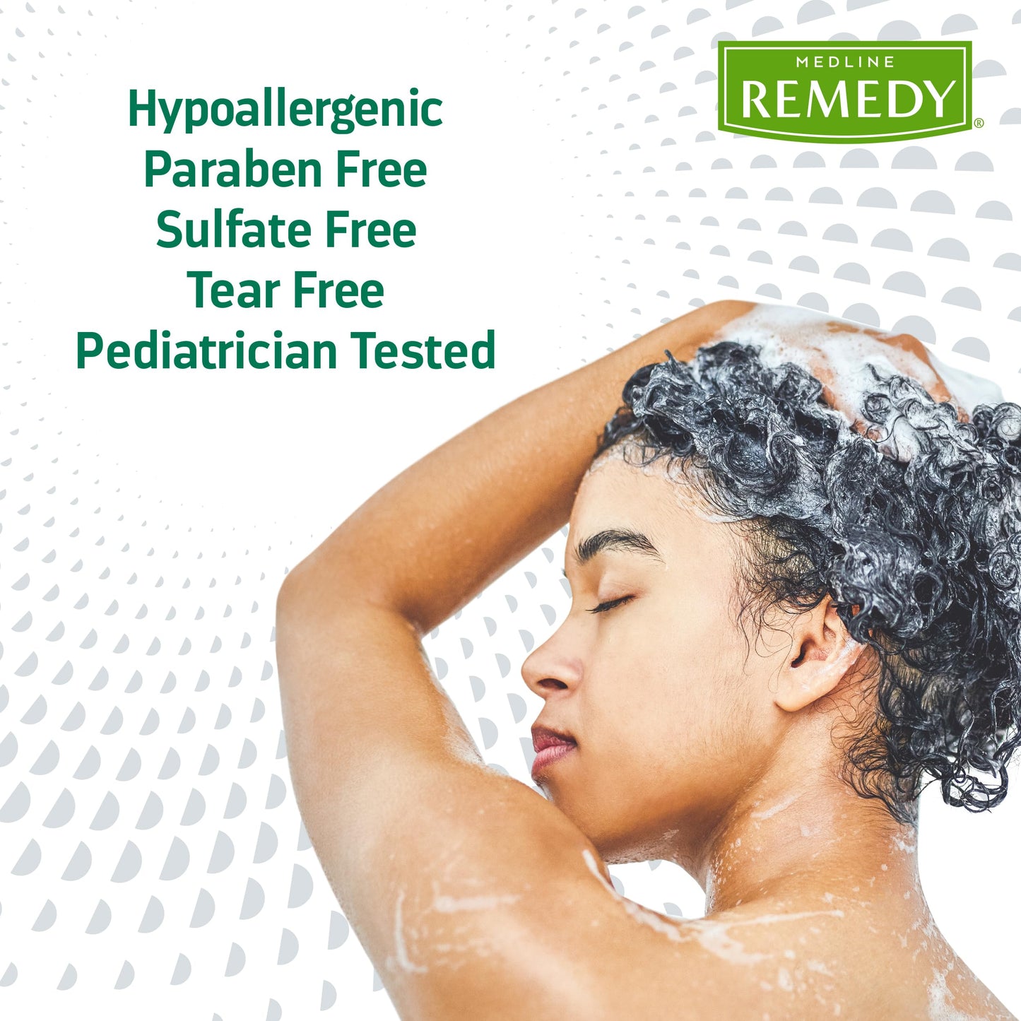 Medline Remedy Clinical Hydrating Shampoo & Body Wash (2 fl oz), Vanilla Scent, Cleanser, No-Rinse, Adults, Kids, Shower Or Bedside, Dimethicone Beauty & Personal Care Medline Remedy