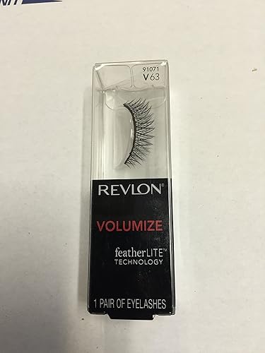 Revlon Volumize False Eyelashes, 91071 V63, 1 pr