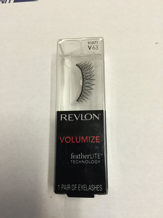 Revlon Volumize False Eyelashes, 91071 V63, 1 pr