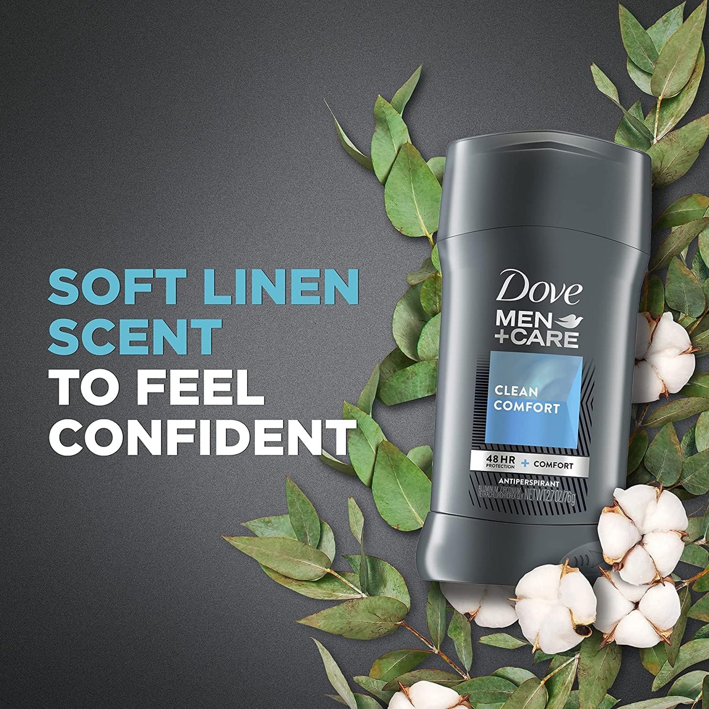 Dove Men+Care Antiperspirant Deodorant Stick Clean Comfort 2.7 oz (Pack of 12) Beauty and Personal Care Dove