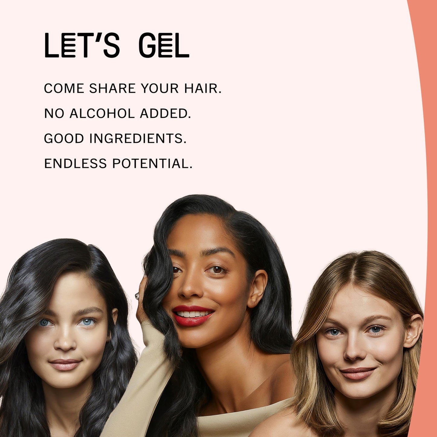 Eco Style Flex Hold Soft Gel with Aloe - Lightweight Alcohol-Free Hair Gel for Shine, Moisture & Control, Defines Curls & Smooths Edges, For All Hair