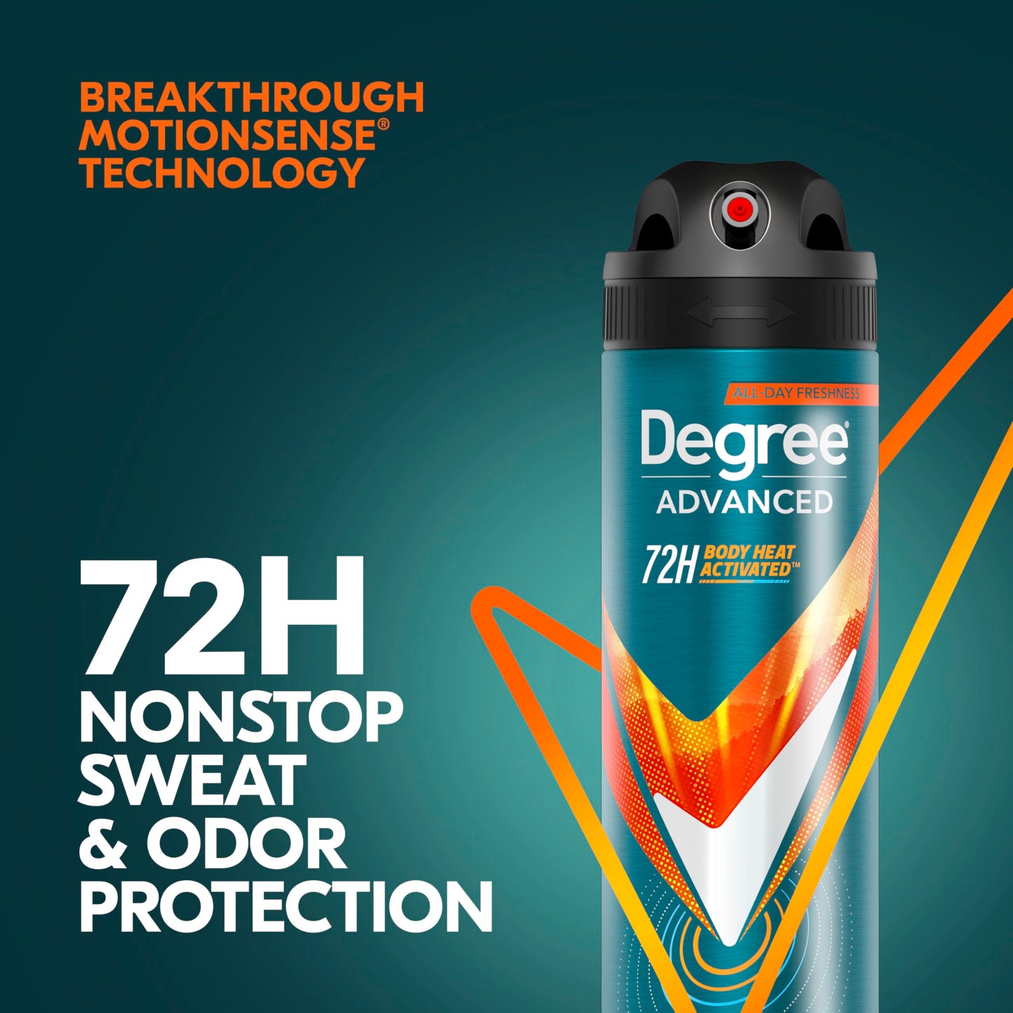 Degree Men Advanced Antiperspirant Deodorant Dry Spray 72-Hour Sweat and Odor Protection Adventure Deodorant For Men With Body Heat Activated Beauty and Personal Care Degree