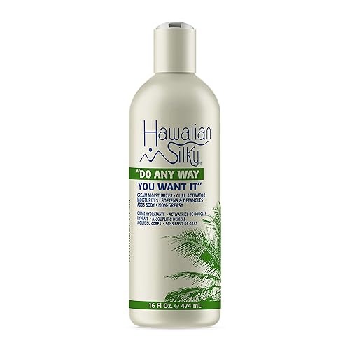 Hawaiian Silky Keratin Cream Curl Activator, 16 fl oz