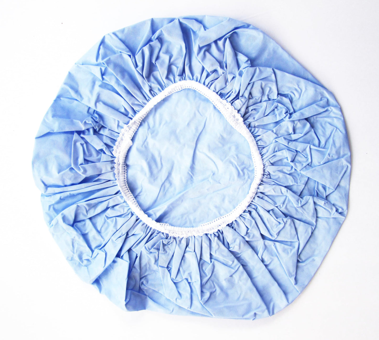 Shower Cap for women regular hair shower cap for Long Hair all Hair Lengths Waterproff (blue)