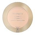 Neutrogena Mineral Sheers Compact Powder Foundation, Lightweight & Oil-Free Mineral Foundation, Fragrance-Free, Natural Ivory 20, .34 oz