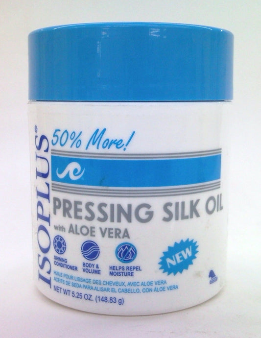 Pressing Silk Oil with Aloe Vera