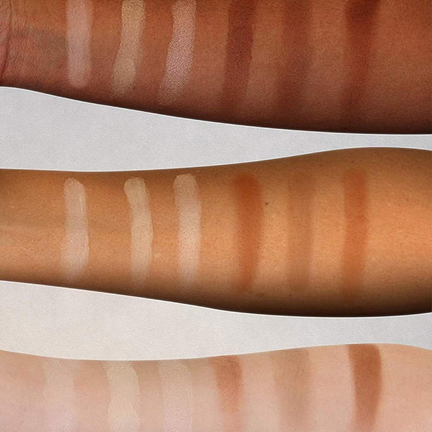Elizabeth Mott Bronzer Contour Kit & Highlighter Powder Makeup - 6 Blendable Shades for a Natural Sun-Kissed Glow - Long-Lasting, Lightweight