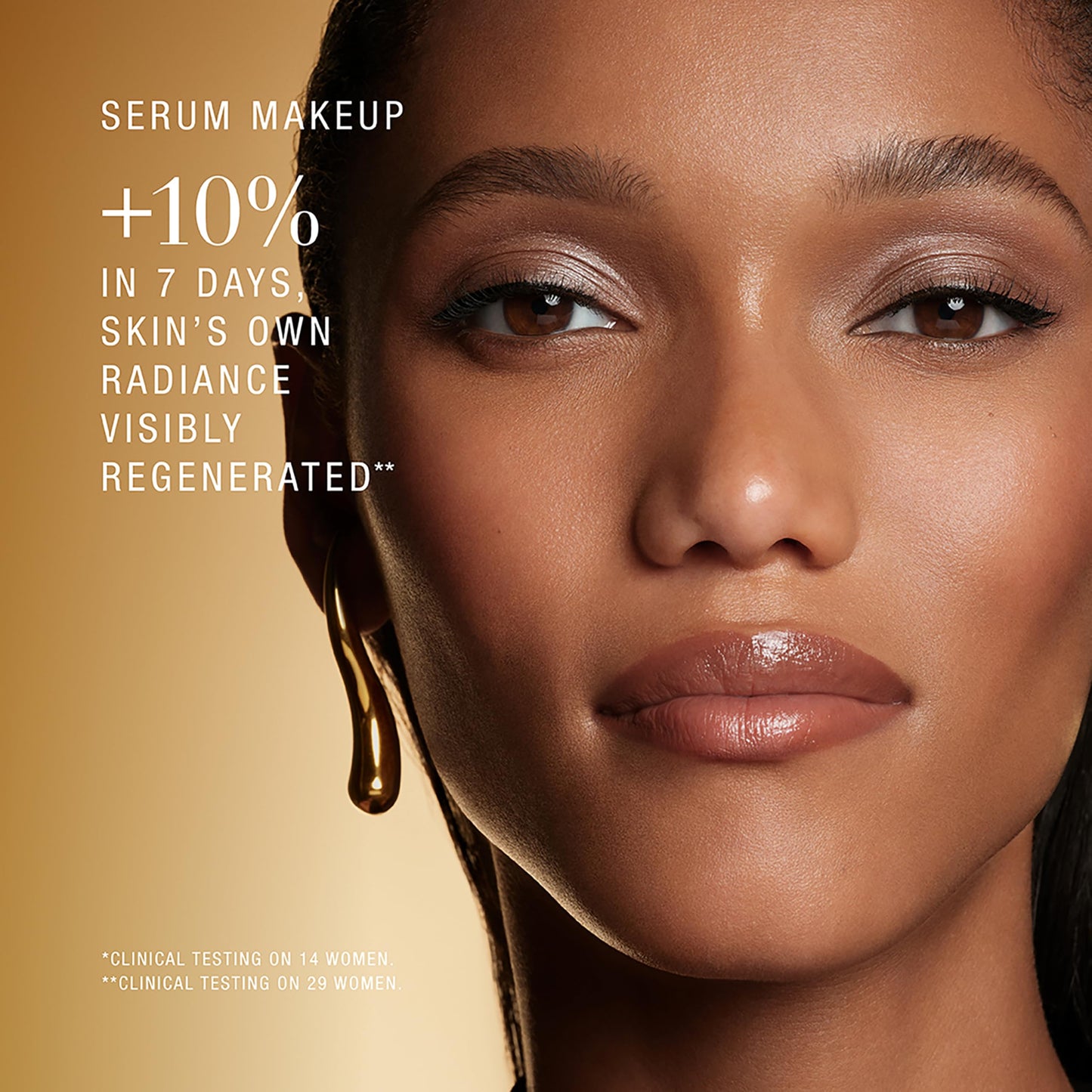 Estée Lauder Re-Nutriv Ultra Radiance Serum Creme Makeup | Luxury Foundation with Hyaluronic Acid | 12-Hour Wear & Hydration, 5W1 Bronze, 1 Fl Oz