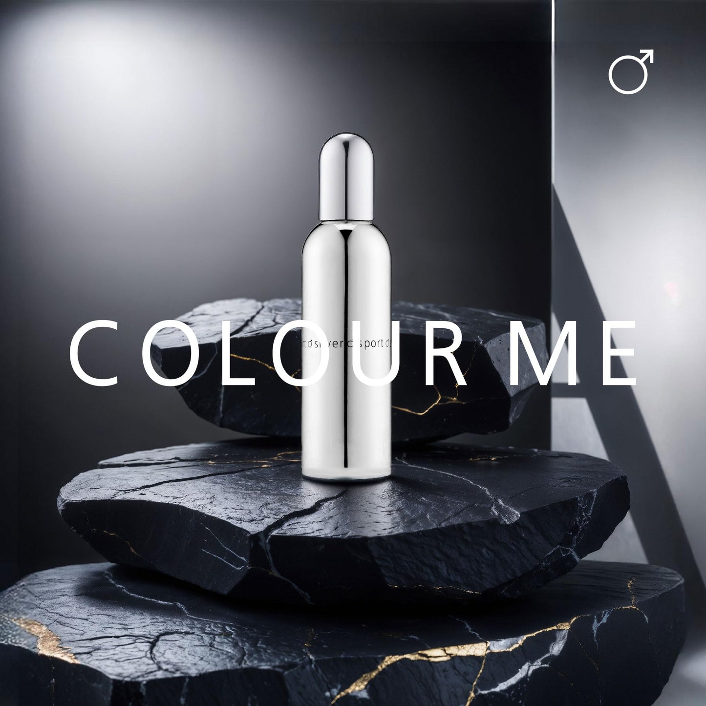 Colour Me Silver Sport by Milton-Lloyd for Men - 3 oz EDT Spray