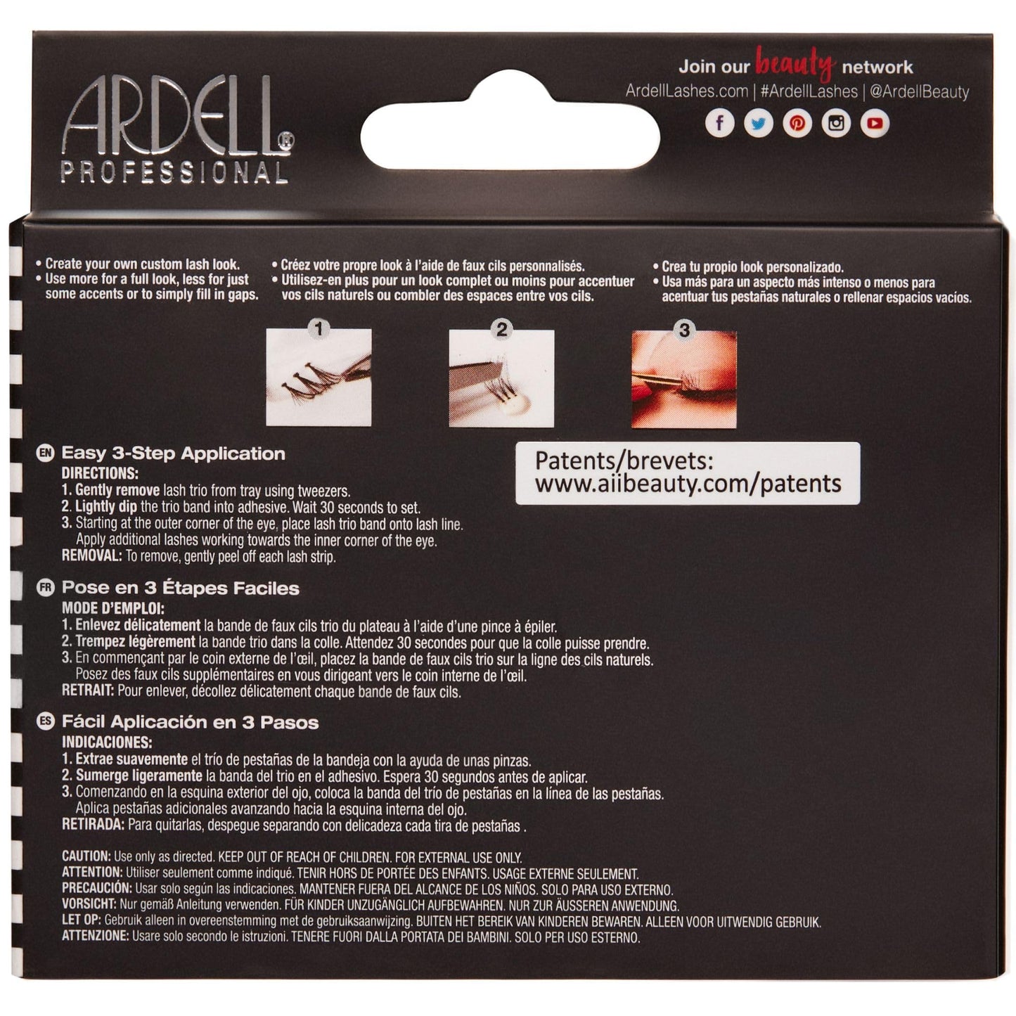 Double Up Trio Individuals Medium Black