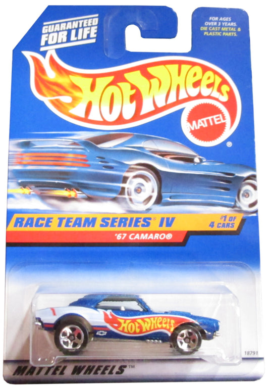 Hot Wheels #725 Race Team Series IV '67 Camaro
