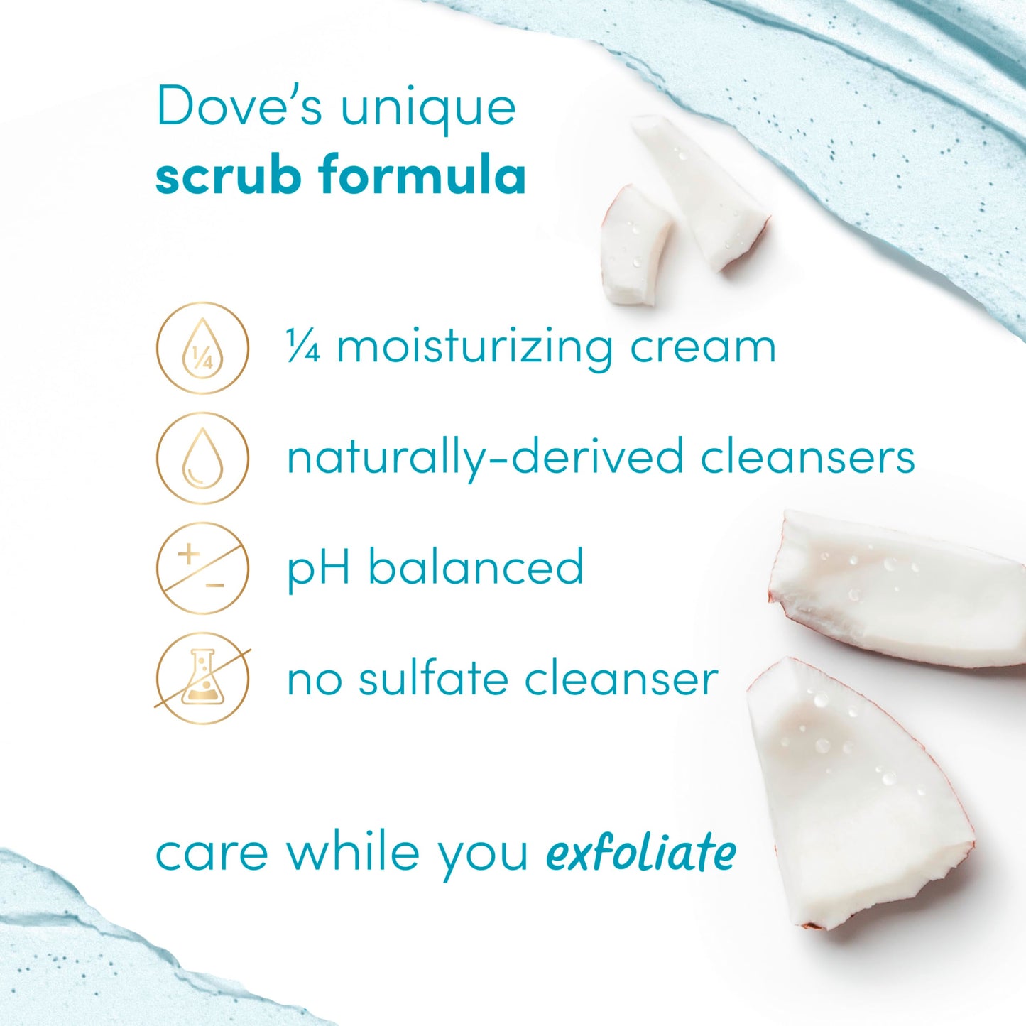 Dove Moisturizing Body Scrub - Coconut & Lime, pH?Balanced Whipped Texture, Skin?Renewing Exfoliator, 15 oz Beauty & Personal Care Dove