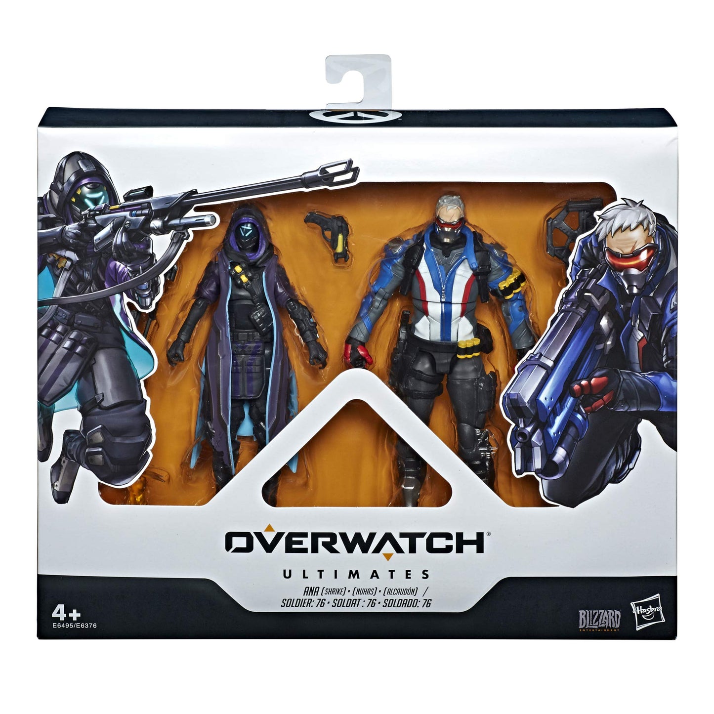 Transformers Overwatch Ultimates Series Soldier: 76 & Shrike (Ana) Skin Dual Pack 6" Collectible Action Figures