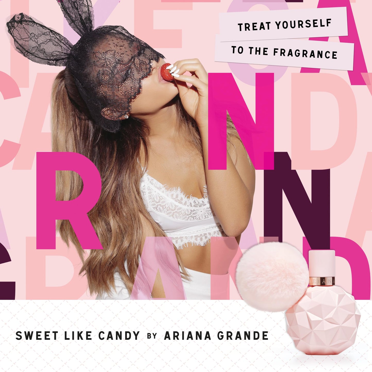 Ariana Grande Sweet Like Candy Eau De Parfum - Fruity & Gourmand Fragrance for Women - 3.4 Fl Oz