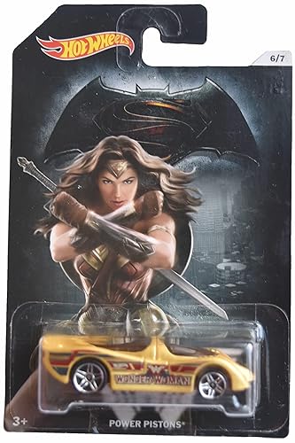 Hot Wheels Power Pistons, Gold [Wonder Woman] 6/7