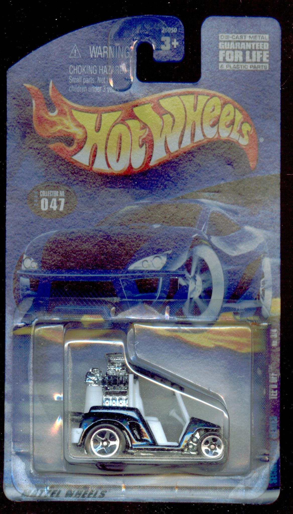 Hot Wheels 2000-047 Secret Code Series MALAYSIA BASE Blk/wht 3 of 4 Tee'd OFF 1:64 Scale 1:64 Scale