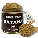 RA COSMETICS 100% Natural Unrefined Batana Hair Oil for Healthy Hair, 16 oz | Dr Sebi Batana Oil Hair Moisturizer for Damaged Hair Repair