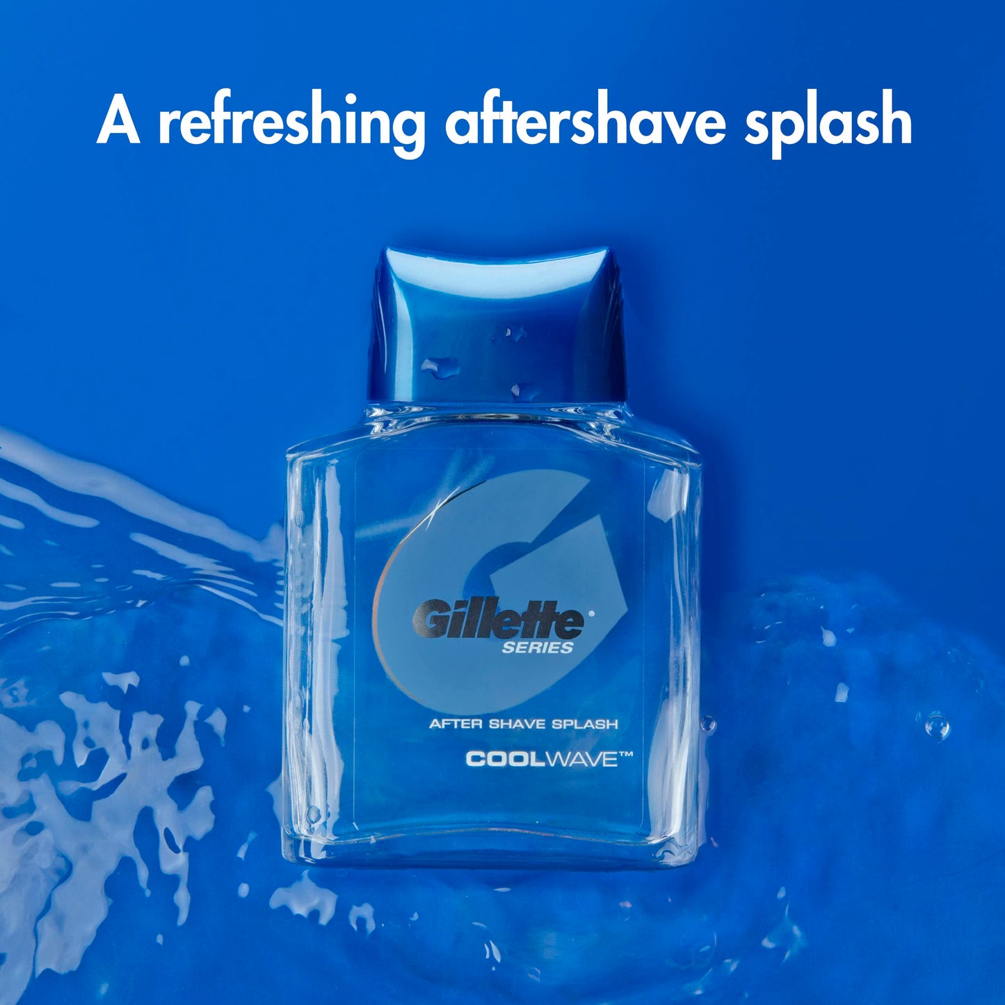 Gillette Series Cool Wave After Shave, Aftershave for Men, After Shave Cologne Men, 3.3 fl oz, 100 ml, After Shave Lotion for Men, Post Shave Balm Beauty and Personal Care Gillette